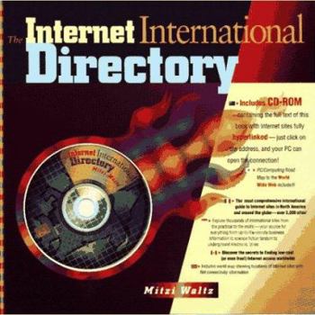 Paperback The Internet International Directory, with CD-ROM Book