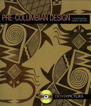 Paperback Pre-Columbian Design [With CDROM] Book