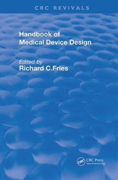 Paperback Handbook of Medical Device Design Book