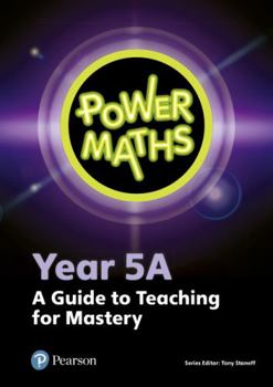 Spiral-bound Power Maths Year 5 Teacher Guide 5a Book