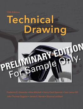 Paperback Technical Drawing Preliminary Edition Book