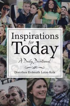 Paperback Inspirations for Today: A Daily Devotional Book