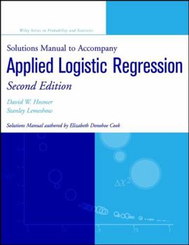 Paperback Applied Logistic Regression: Solutions Manual Book