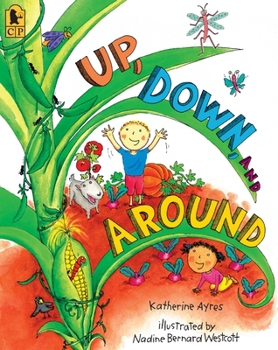 Paperback Up, Down, and Around Book