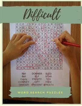 Paperback Difficult Word Search Puzzles: Word Search For Everyone, Find Puzzles for everyone with Fun Themes! (Word Search Puzzle Books) Book