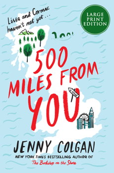 Paperback 500 Miles from You [Large Print] Book