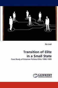 Paperback Transition of Elite in a Small State Book