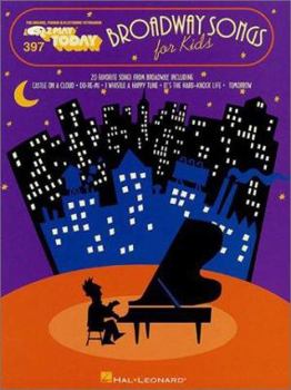 Paperback Broadway Songs for Kids: E-Z Play Today Volume 397 Book
