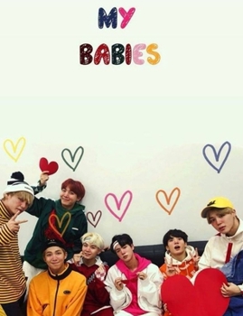 Paperback My Babies Sketchbook: 150 Page by 7.44" x 9.69 BTS Sketchbook Book