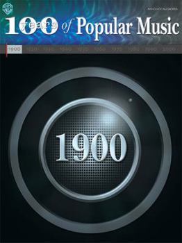 Paperback 100 Years of Popular Music -- 1900: Piano/Vocal/Chords Book