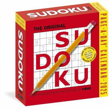 Calendar Original Sudoku Page-A-Day(r) Calendar 2025: 365 Puzzles from the Editors at Nikoli Book