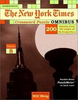 Paperback New York Times Crossword Puzzle Omnibus, Volume 8 Book