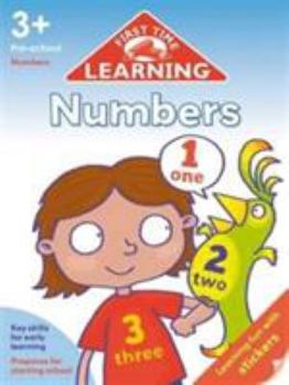 Paperback First Time Learning Numbers Book