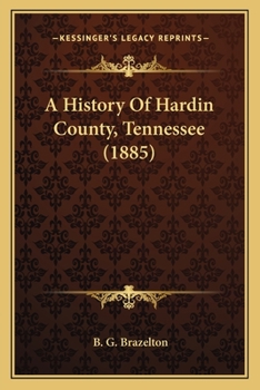 A History of Hardin County, Tennessee