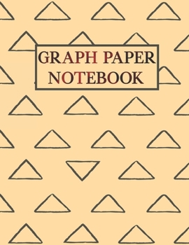 Graph Paper Notebook: Cute Pattern Composition Notebook for Students Quad Ruled 4 squares per inch: Math and Science 100 Sheets (Large, 8.5 x 11) Grid Paper Notebook