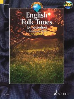 Paperback English Folk Tunes for Accordion: 88 Traditional Pieces Book/CD Pack [With CD (Audio)] Book