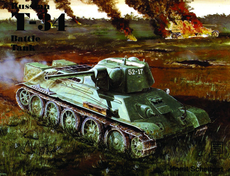 Paperback The Russian T-34 Battle Tank Book