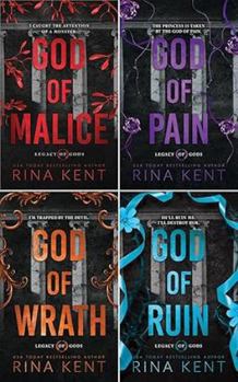 Legacy of Gods Series 4 Books Set - God of Malice, God of Pain, God of Wrath, God of Ruin