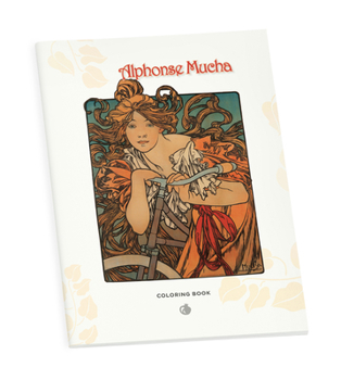 Paperback Alphonse Mucha Coloring Book