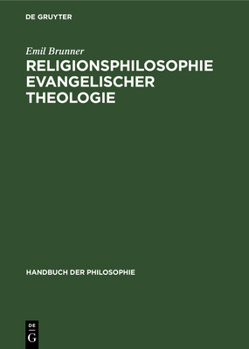 Hardcover Religionsphilosophie Evangelischer Theologie [German] Book