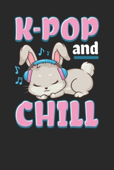 Notebook: K-Pop Music 6x9 Dot Grid 120 Pages