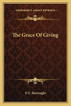 Paperback The Grace Of Giving Book