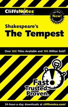 Paperback Cliffsnotes on Shakespeare's the Tempest Book