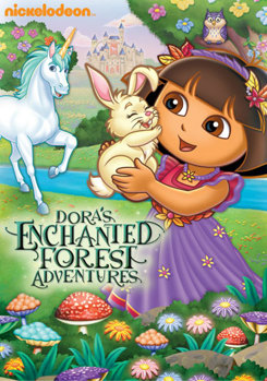 DVD Dora The Explorer: Dora's Enchanted Forest Adventures Book