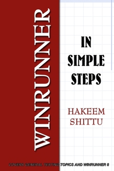 Paperback WinRunner In Simple Steps Book