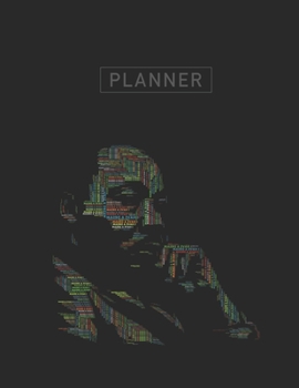 Planner: Martin Luther King JrAnime & Chill 2 Year Monthly Planner with Note Pages (24 Months) | Jan 2020 - Dec 2021 | Month Planning | Appointment ... | Plan Each Day, Set Goals & Get Stuff Done