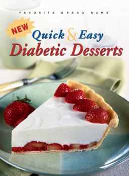Hardcover New Quick & Easy Diabetic Desserts Book