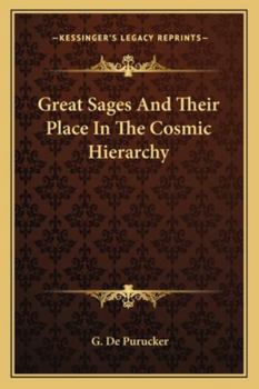 Paperback Great Sages And Their Place In The Cosmic Hierarchy Book