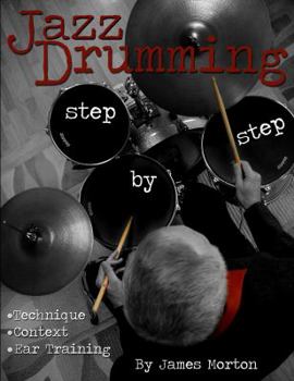 Paperback Jazz Drumming: Step By Step Book