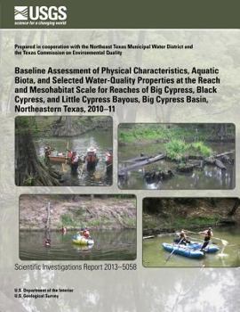 Baseline Assessment of Physical Characteristics, Aquatic Biota, and Selected Water-Quality Properties at the Reach and Mesohabitat Scale for Reaches of Big Cypress, Black Cypress, and Little Cypress B