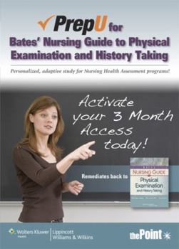 Misc. Supplies Prepu for Hogan-Quigley's Bates' Nursing Guide to Physical Examination and History Taking Book