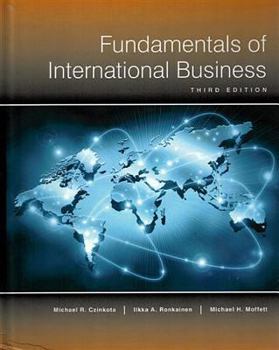 Hardcover Fundamentals of International Business-3rd ed Book