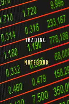 Trading planner notebook Diary | Log | Journal For Recording trading Goals, Daily Activities, & Thoughts ,History, and profits: Trading workbook ... journal to progress in your trading profit