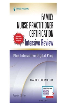 Paperback Family Nurse Practitioner Certification Intensive Book