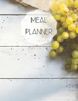 Paperback Meal Planner: Track and plan your food weekly, contains shopping list Book