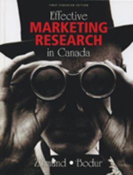 Hardcover Effective Marketing Research in Canada Book
