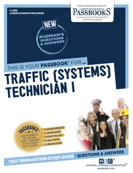 Paperback Traffic (Systems) Technician I (C-2335): Passbooks Study Guide Volume 2335 Book