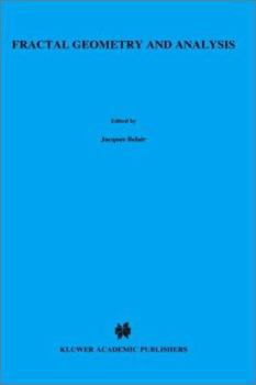 Hardcover Fractal Geometry and Analysis Book