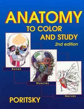 Paperback Anatomy to Color and Study Book