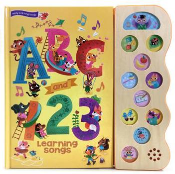Board book ABC and 123 Learning Songs Book