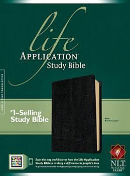 Bonded Leather Life Application Study Bible-Nlt [With Special Edition Ilumina Gold] Book