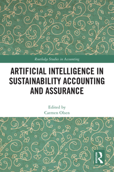 Hardcover Artificial Intelligence in Sustainability Accounting and Assurance Book