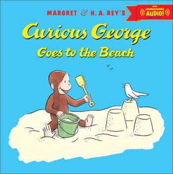 School & Library Binding Curious George Goes to the Beach Book