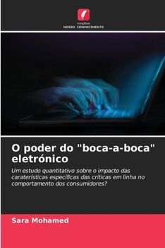 Paperback O poder do "boca-a-boca" eletrónico [Portuguese] Book