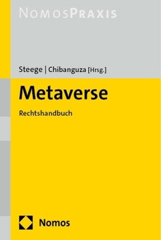 Hardcover Metaverse: Rechtshandbuch [German] Book