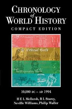 Hardcover Chronology of World History Book